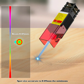 90W Laser Module With Air Assist Wood Marking Cutter Tool Laser Head For Acrylic Cutting